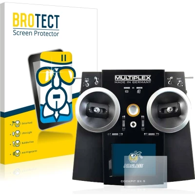 Afbeelding van BROTECT Screenprotector voor Multiplex Cockpit SX9 Folie Beschermfolie Beschermglas transparant