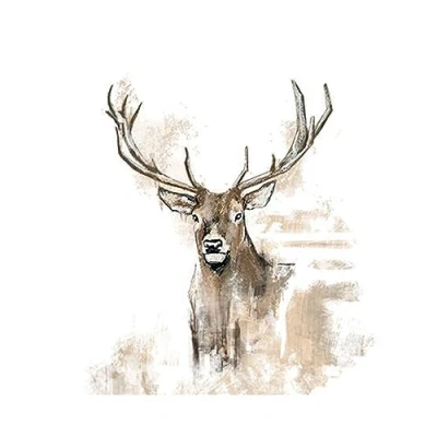Afbeelding van Ambiente servetten antlers 20 stuks