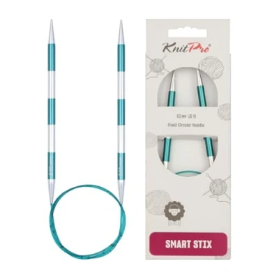 Afbeelding van KnitPro 42093 SmartStix rondbreinaald, metaal, kleurrijk, 80cm, 6mm