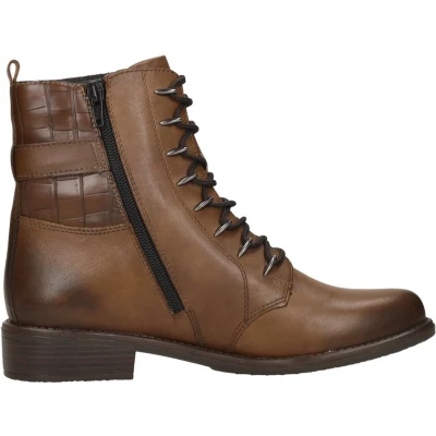 Afbeelding van Remonte Veterschoenen Hoog cognac Maat 43