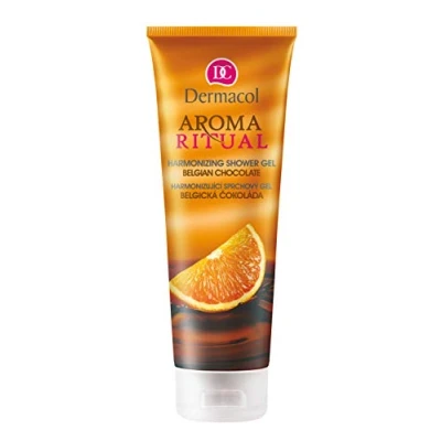 Afbeelding van Dermacol Harmonizing Ritual Aroma Shower Gel (Belgian chocolate with orange) Balancing Cleansing 250ml
