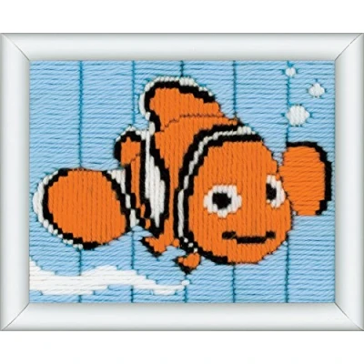 Afbeelding van Vervaco borduurpakket spansteek Nemo 0006495