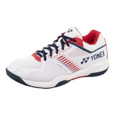 Afbeelding van Yonex Mens Strider Flow Badminton Shoe Size: 8White/Red