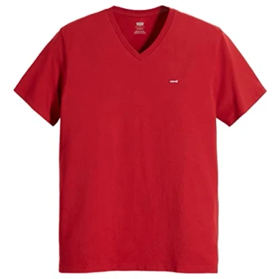 Afbeelding van Levi&#039;s Original Tshirt basic, Heren, Maat: Small, Rhythmic red