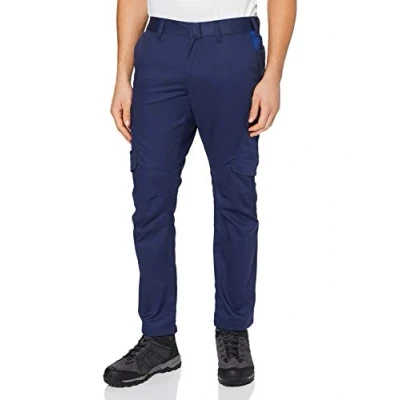 Afbeelding van Blaklader Industrie werkbroek stretch 1444 1832 Marineblauw/Korenblauw C56
