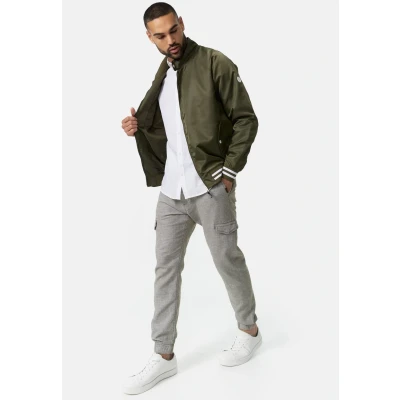 Afbeelding van Indicode Jeans Booth Cargobroek, Heren, Maat: Medium, Dark olive