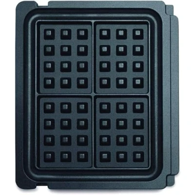 Afbeelding van Sage The No Mess wafelvorm voor 4 stuks Zwart