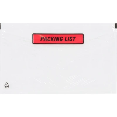 Afbeelding van Paklijstenvelop &#039;packing list&#039; 220 x 115 mm