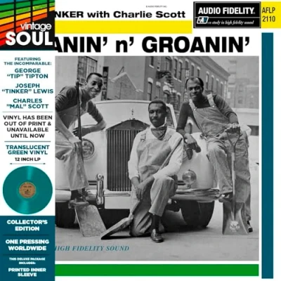 Afbeelding van Tip &amp; Tinker With Charlie Scott Moanin N Groanin (LP)