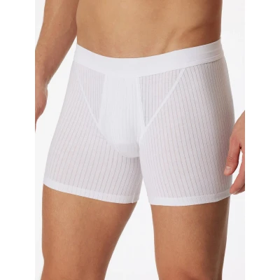 Afbeelding van SCHIESSER Boxershorts &#039;Authentic&#039; zwart / wit