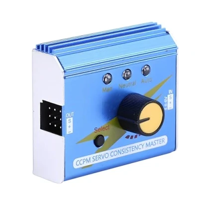 Afbeelding van RC Motor Servo Tester, CCPM Servokonsistenz Master Motortester ESC Checker für Flugzeug Auto Boot Modell Teil Zubehör