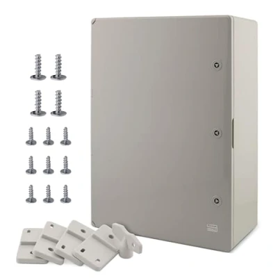 Afbeelding van BOXEXPERT ABS kunststof kast Vloot schakelkast IP65 grijs/transparant (ABS,700x500x250mm grijs)