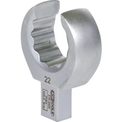Afbeelding van KS Tools 516.2522 9x12mm Insteek ringsleutel, open, 22mm