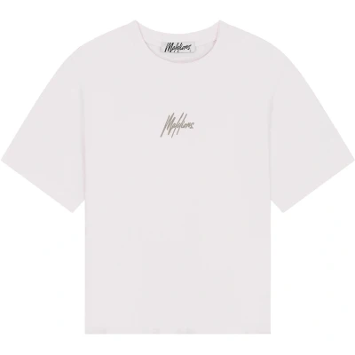 Afbeelding van Malelions kylie t shirt in de kleur ecru.