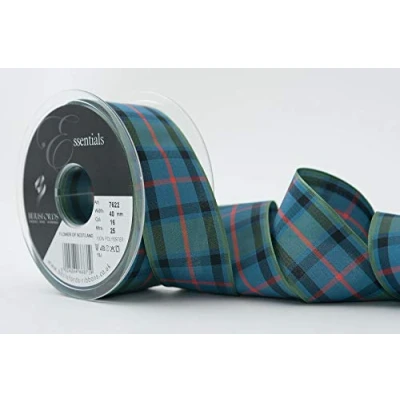 Afbeelding van Berisfords Polyester Tartan, Kleurpatroon Flower of Scotland, 40 mm
