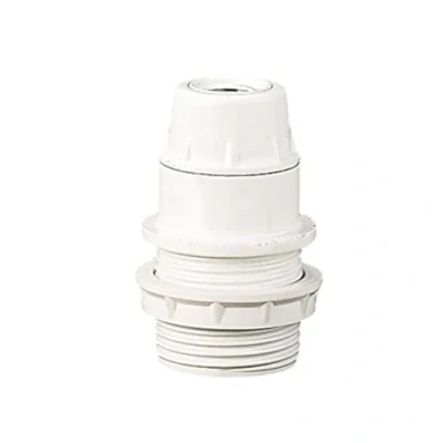 Afbeelding van ebenoid E27 fitting ring overhemd 1/2 schroefdraad, wit, EBE346935