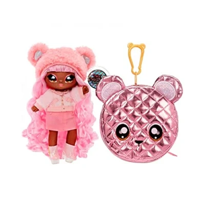 Afbeelding van Na! Surprise 2 in 1 Pom Dolll Cali Grizzly Serie Glam Modepop