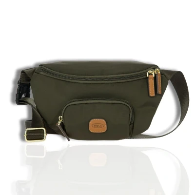 Afbeelding van Bric&#039;s X collection 45088 Lichtgewicht heuptas/crossbody tas Olijf