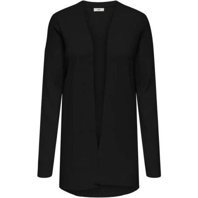 Afbeelding van Jacqueline de Yong Vest Jdyprime Life L/s Open Cardigan Knt 15350887 Black Dames Maat L