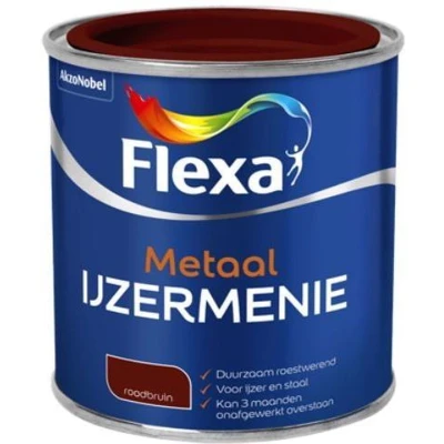 Afbeelding van flexa ijzermenie 0.25 ltr