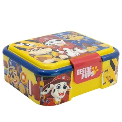 Afbeelding van Paw Patrol MIT 3 FÄCHERN Brooddoos voor kinderen, Maat: One Size, Gelb