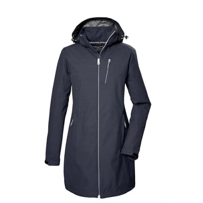 Afbeelding van Killtec Kos 57 softshell Parka Dames Ongevoerde blue night/tonal melange