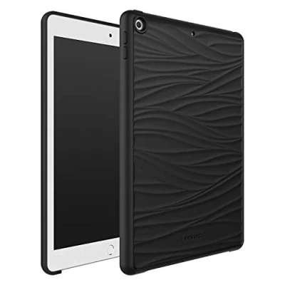 Afbeelding van LifeProof voor Apple iPad 10,2 Inch (7e gen 2019 / 8e 2020 9e 2021), Val bescherminghoesje gemaakt van gerecycled plastic uit de zee, Wake Series, Zwart Zonder Verpakking