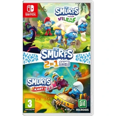 Afbeelding van MICROÏDS Smurfs 2 in 1 Game Collection
