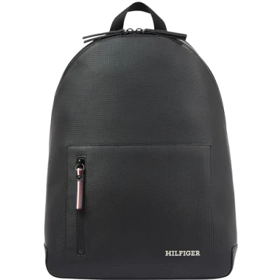 Afbeelding van Tommy Hilfiger Backpack Rugzak, Heren, Maat: One Size, Black