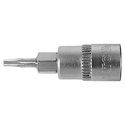 Afbeelding van Yato, Dopsleutel + dopmoer, KLUCZ TRZPIENIOWY TORX 1/4&quot; T 8x37mm (1/4&quot;)