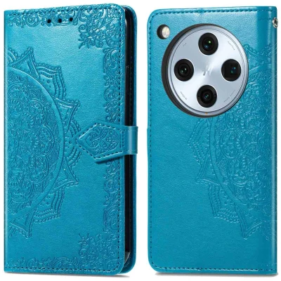 Afbeelding van Oppo Find X8 Hoesje Kunstleder imoshion Bookcase Turquoise Telefoonhoesje