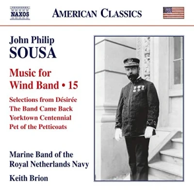 Afbeelding van Navy Marine Band Of The Royal Nethe &amp; Keith Brion Music For Wind Vol.15 (CD)