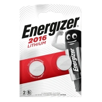 Afbeelding van CR2016 2 blister Energizer
