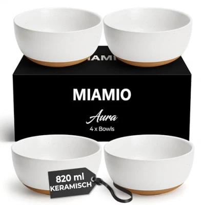 Afbeelding van MIAMIO Aura Collection (Neutre douillet, Bols (4x))