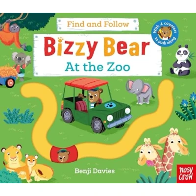 Afbeelding van Bizzy Bear: Find and Follow At the Zoo