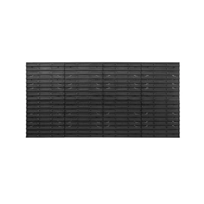 Afbeelding van PAFEN Wandrek, opbergrek, 1544 x 780 mm, 8 montageband, 386 390 gereedschapswand, gatenwand, werkplaatswand van kunststof