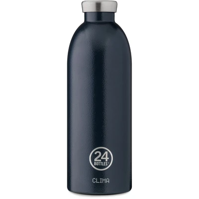 Afbeelding van Thermosfles Blauw Deep Blue 850 Ml RVS 24Bottles Rover Collection 8,4 X 25 Cm
