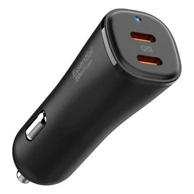 Afbeelding van Spigen ArcStation Essential 50W Auto Lader 2X USB C Power Delivery (PD) Zwart