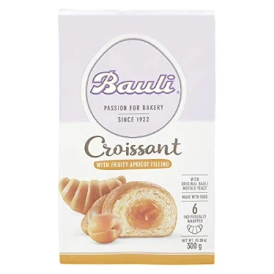 Afbeelding van Bauli Croissant met abrikozenvulling 6 stuks, verpakking van 4 (24 x 50 g)