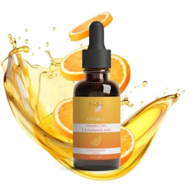 Afbeelding van Britain&#039;s Beauty vitamine C Serum 20% met E &amp; hyaluronzuur Anti aging, verhelderend en hydraterend gezichtsserum, voor alle huidtypes1 fl. oz (30ml)