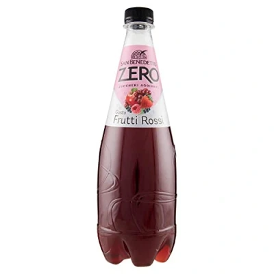 Afbeelding van 12x San Benedetto Frutti rossi rode vruchten zero PET fles zonder suiker 75cl softdrink