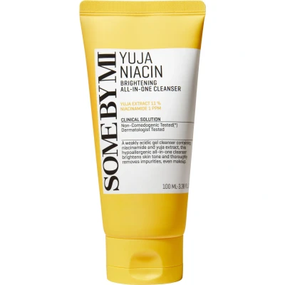 Afbeelding van Some By Mi, Reiniging van het gezicht, Yuja Niacin verhelderende alles in één reiniger (Reinigingsdoeken, 100 ml)