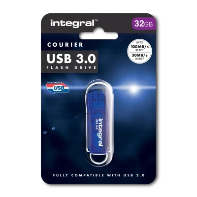 Afbeelding van Integral COURIER USB stick 3.0, 32 GB
