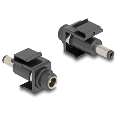 Afbeelding van Delock Keystone Modul DC 5,5 x 2,5 mm Buchse zu Stecke