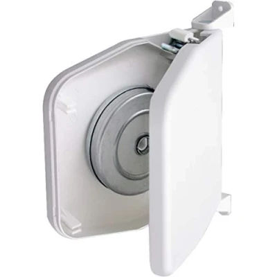 Afbeelding van Schellenberg 50157 rolluik bandopwinder, zwenkbaar, te openen, voor 14mm band,wit