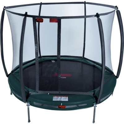 Afbeelding van Trampoline Avyna Pro Line Inground 08 + Royal Class Veiligheidsnet Groen