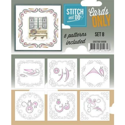 Afbeelding van Stitch &amp; Do Cards only Set 8