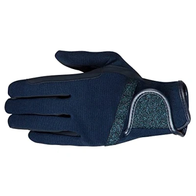 Afbeelding van PFIFF 102777 rijhandschoen &#039;Glamour&#039;, donkerblauw XL