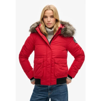 Afbeelding van Superdry Vrouwen Everest Ella Bomberjack Rood Grootte: 38