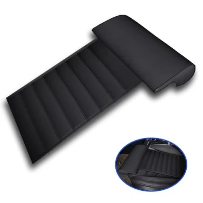 Afbeelding van Autostoelverlenging Kussen, autostoelkussen met Beensteun voor het veranderen van de autostoel, Hyundai Tucson 4.Gen (NX4) 2021 2024 autostoelkussen,E Stripes Black
